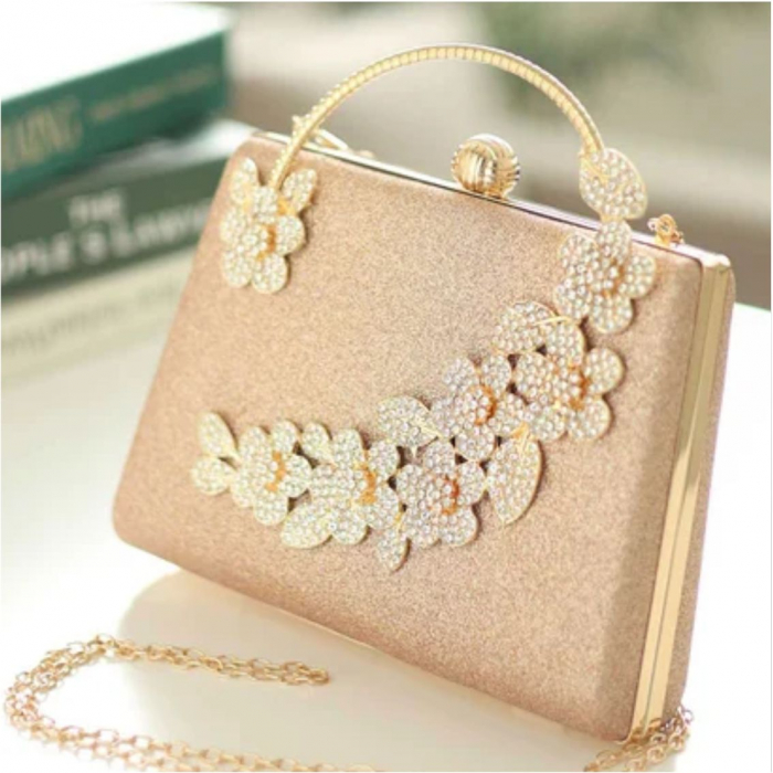 Geanta lux de ocazie clutch LADY ROSE (AURIE) [3]