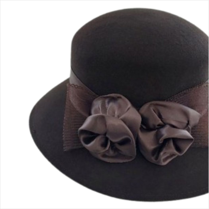 Palarie dama VENETIA LADY LUX - palarie maro, reglabila [5]