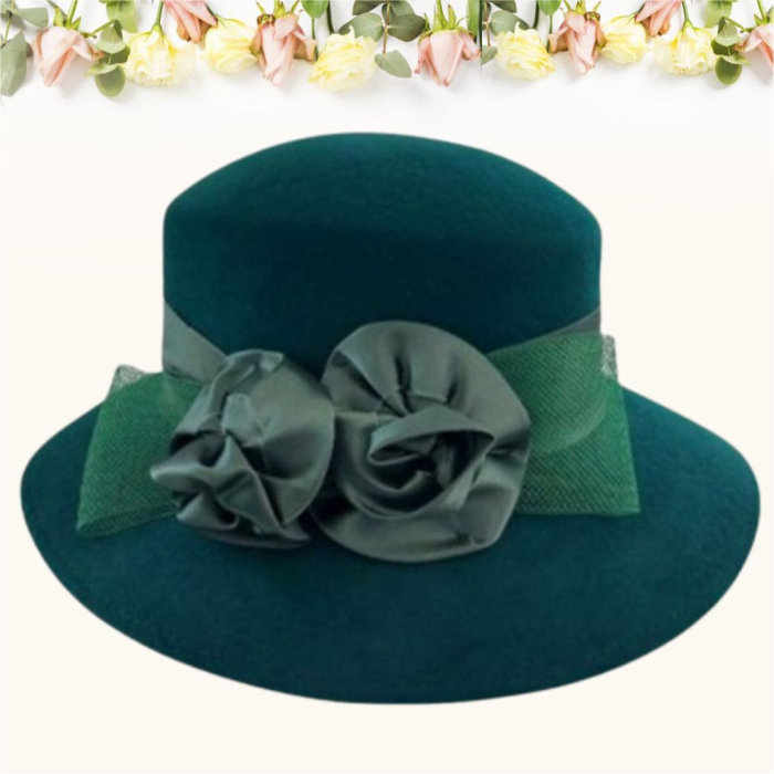 Palarie dama VENETIA LADY LUX -palarie verde, reglabila [3]