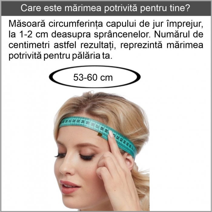 Palarii dama din fetru lux, cu boruri clasice ALTESS LUX (NEGRU) - marimi de la 53 la 60 [9]