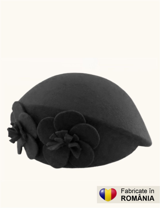 Palarie dama toca REGINA LUX -palarie maro, reglabila [29]