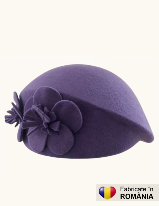 Palarie dama toca REGINA LUX -palarie maro, reglabila [25]