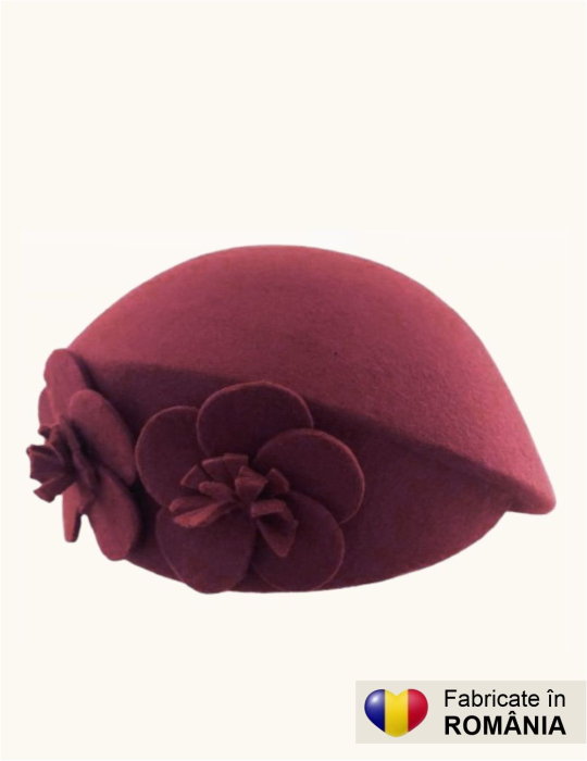 Palarie dama toca REGINA LUX -palarie maro, reglabila [36]