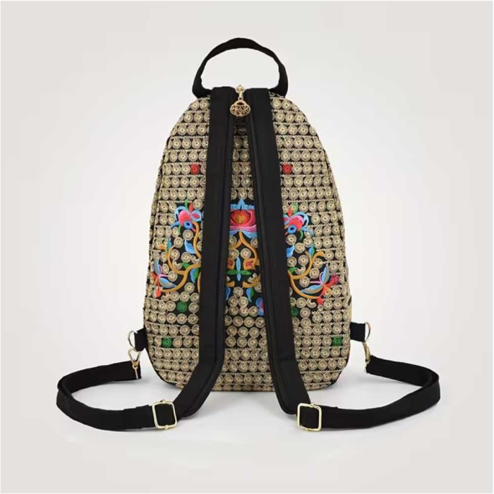Rucsac elegant de dama Fantezia Chic - Albastru [3]