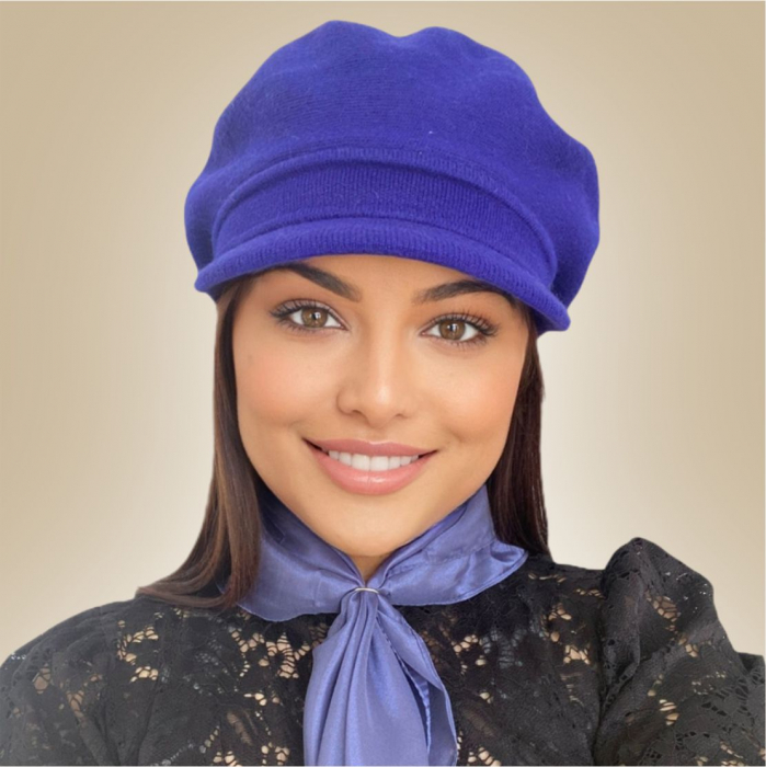 Set elegant SAPCA+ESARFA Miss Jollie (ALBASTRU) - marime universala [4]