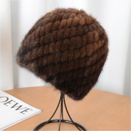 Caciula din blana de NURCA - Mira Lux (MARO) - marime universala [6]