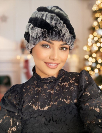 CACIULI ELEGANTE - caciula-blana