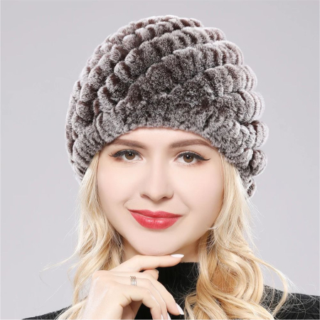 Caciula eleganta din blana ISABEL Chic (MARO) - marime universala [1]