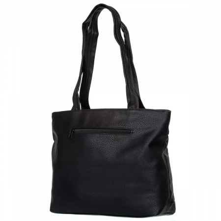 Geanta eleganta de dama Charm C06 (NEGRU) - marime mare [5]