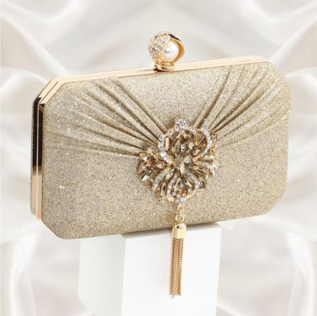 GENTI OCAZIE - Geanta lux de ocazie clutch LADY STYLE (AURIE)