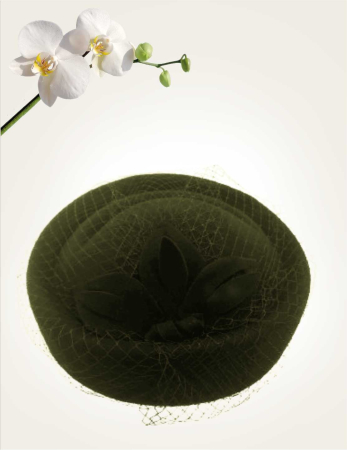 Palarie dama toca MISS PARIS -palarie maro, reglabila [3]