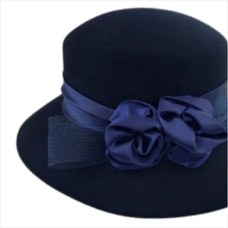 Palarie dama VENETIA LADY LUX - palarie bleumarin, reglabila [5]