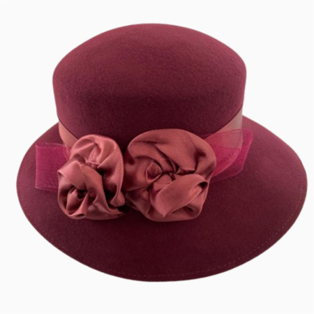 Palarie dama VENETIA LADY LUX -palarie grena, reglabila [3]