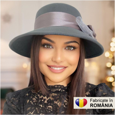 Palarie dama VENETIA LADY LUX -palarie gri, reglabila [3]