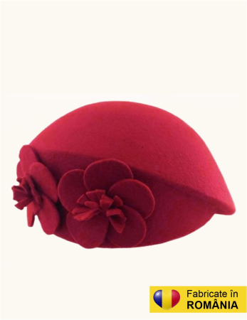 Palarie dama toca REGINA LUX -palarie maro, reglabila [22]