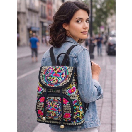 Rucsac elegant de dama Fantezia Lux - Multicolor [1]