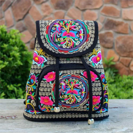 Rucsac  elegant de dama Fantezia Lux - Multicolor [1]