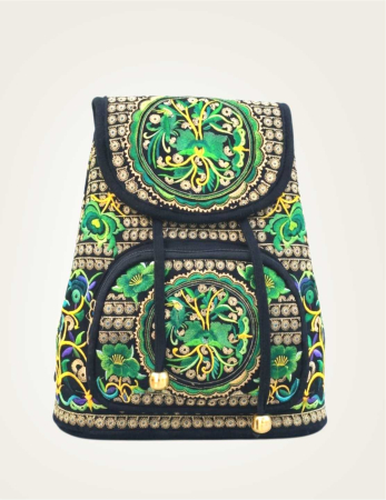 Rucsac elegant de dama Fantezia Lux - Verde [2]
