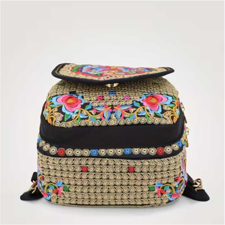 Rucsac  elegant de dama Fantezia Chic - Multicolor [6]