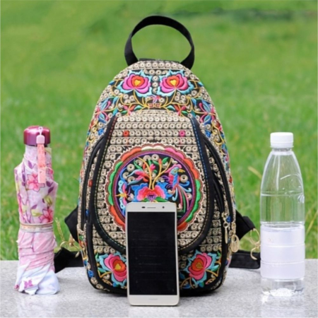 Rucsac  elegant de dama Fantezia Chic - Multicolor [2]