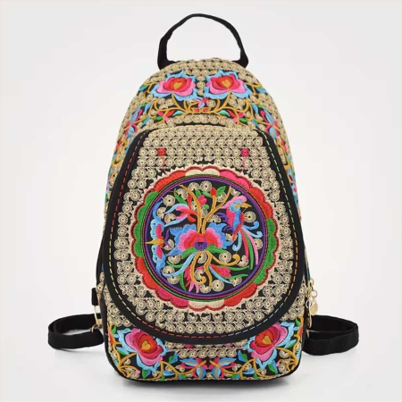 Rucsac  elegant de dama Fantezia Chic - Multicolor [3]