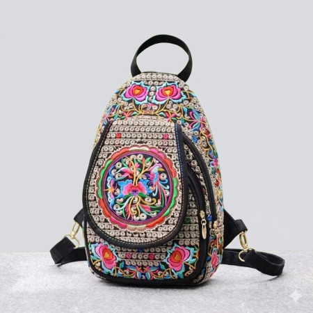 Rucsac  elegant de dama - Fantezie Chic - Roz [1]