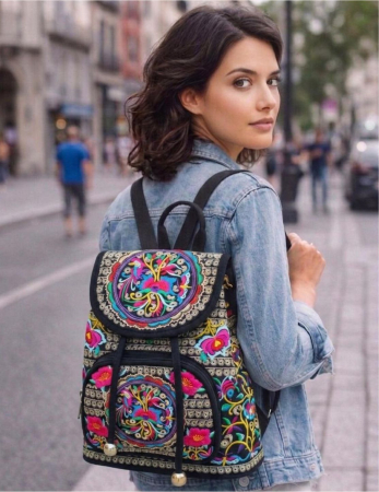 RUCSACURI - Rucsac  elegant de dama - Fantezie in Roz