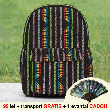 RUCSACURI - Rucsac mare Fantezia Traditional - A (42X35X14 cm)