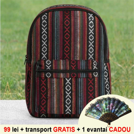 RUCSACURI - Rucsac mare Fantezia Traditional-C  (42X35X14 cm)