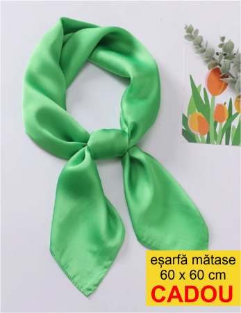 Palarie dama toca REGINA LUX -palarie verde, reglabila [4]
