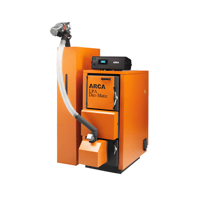 Cazan încălzire mix lemn-pelet LPA DUO MATIC | Arca caldaie [1]