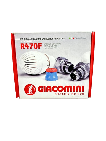 Set Robineți Termostatați R470F Tur & Retur 1/2 - Giacomini [9]