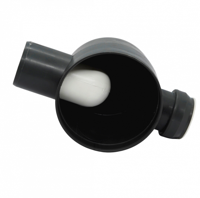 Sifon pardoseala cu inaltator doua iesiri PP [3]