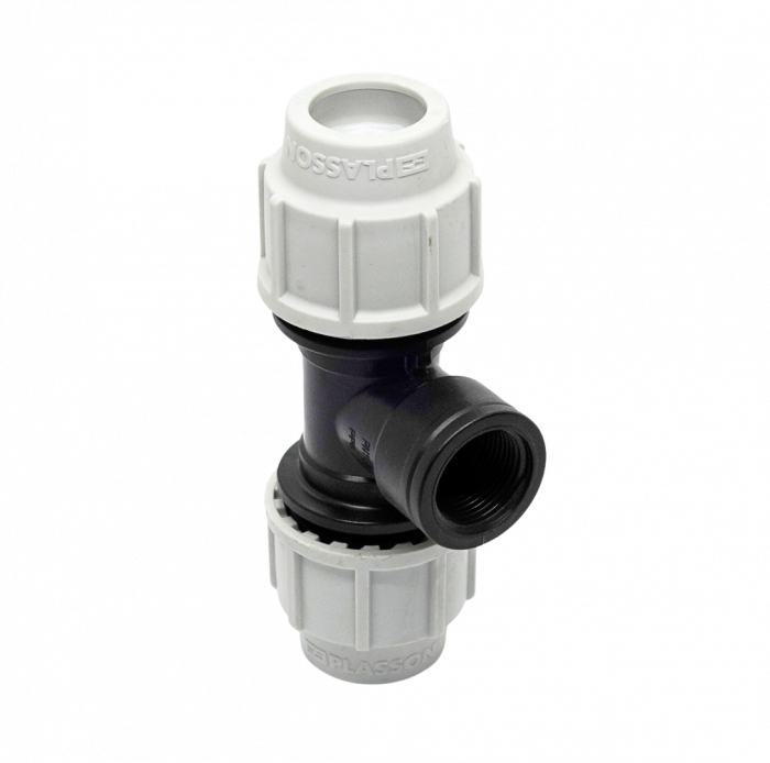 Teu cu filet interior de compresiune PEHD [5]