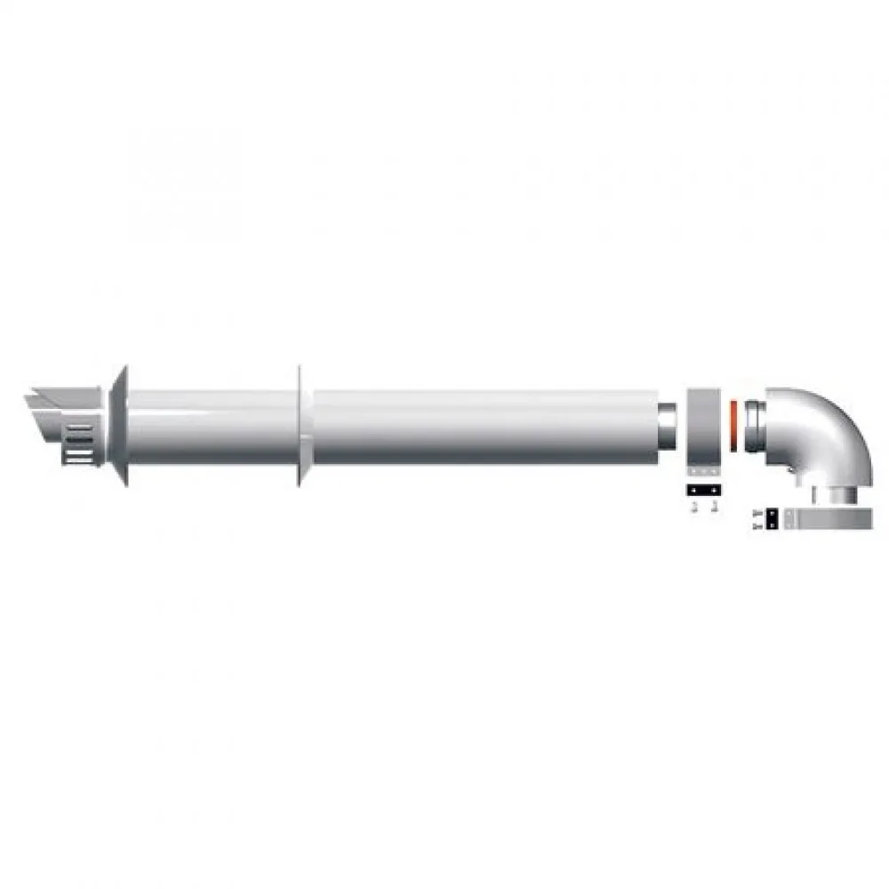 Centrală pe gaz HS Premium EU2 | Gratuit - Kit evacuare + termostat [2]