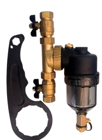 Cleanex Mag Ultra View 3/4 (22mm) - Filtru antimagnetita transparent pentru instalatia termica - Chemstal [1]