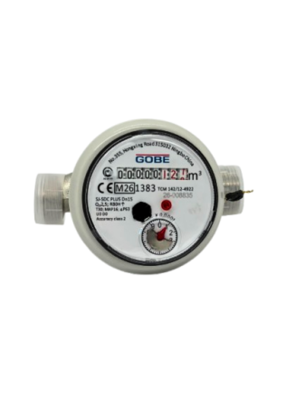 Contor Apă Rece Compatibil cu Citirea la Distanta Int. 1/2'' - Gobe [1]
