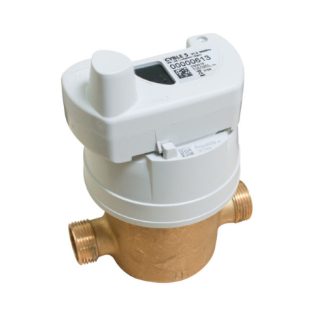 Apometre - Contor Apă Rece Flodis DN15 1/2'' de Înaltă Precizie Echipat cu Modul Radio Cyble de Înaltă Precizie