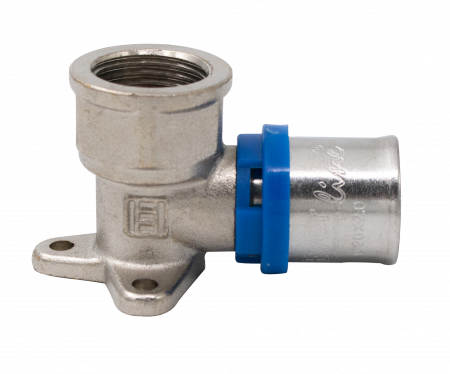 de PEX | Everline - Cot cu talpă sertizare FI 20 x 3/4 - Everline