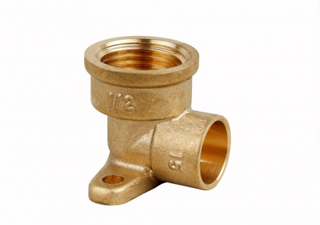 de cupru - Cot cu talpă 90 de grade din cupru