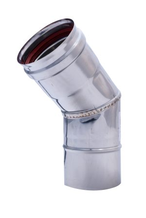 Cazan peleți - COT INOX CAZAN PELETI+GARNITURA NEIZOLAT 45*