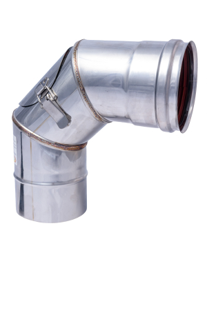 Cazan peleți - COT INOX CAZAN PELETI+USITA CURATARE+GARNITURA NEIZOLAT 90*