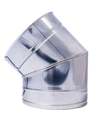 Coșuri de fum - COT INOX IZOLAT 45*