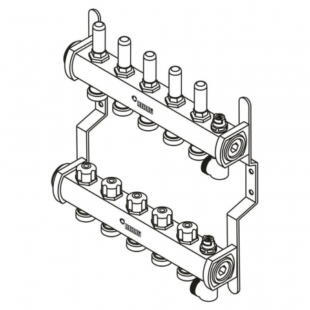 Distribuitor SMART link Rautitan HKV-P din INOX - Rehau [1]