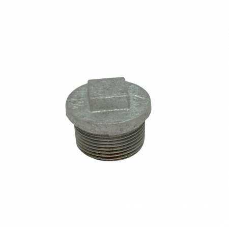 de fontă zincată - Dop cu filet exterior din fontă zincată