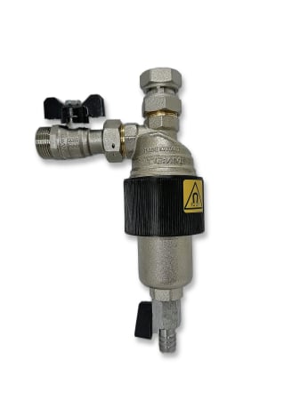 pe gaz - Filtru magnetic centrala termica TIEMME TM-MAG 3/4 inch montaj sub centrala