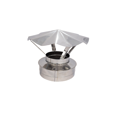 Coșuri de fum - PALARIE ANTIPLOAIE INOX