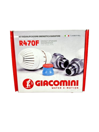 Set Robineți Termostatați R470F Tur & Retur 1/2 - Giacomini [8]