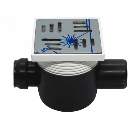 de PP - Sifon pardoseala cu inaltator doua iesiri PP