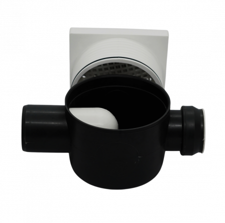 Sifon pardoseala cu inaltator doua iesiri PP [3]